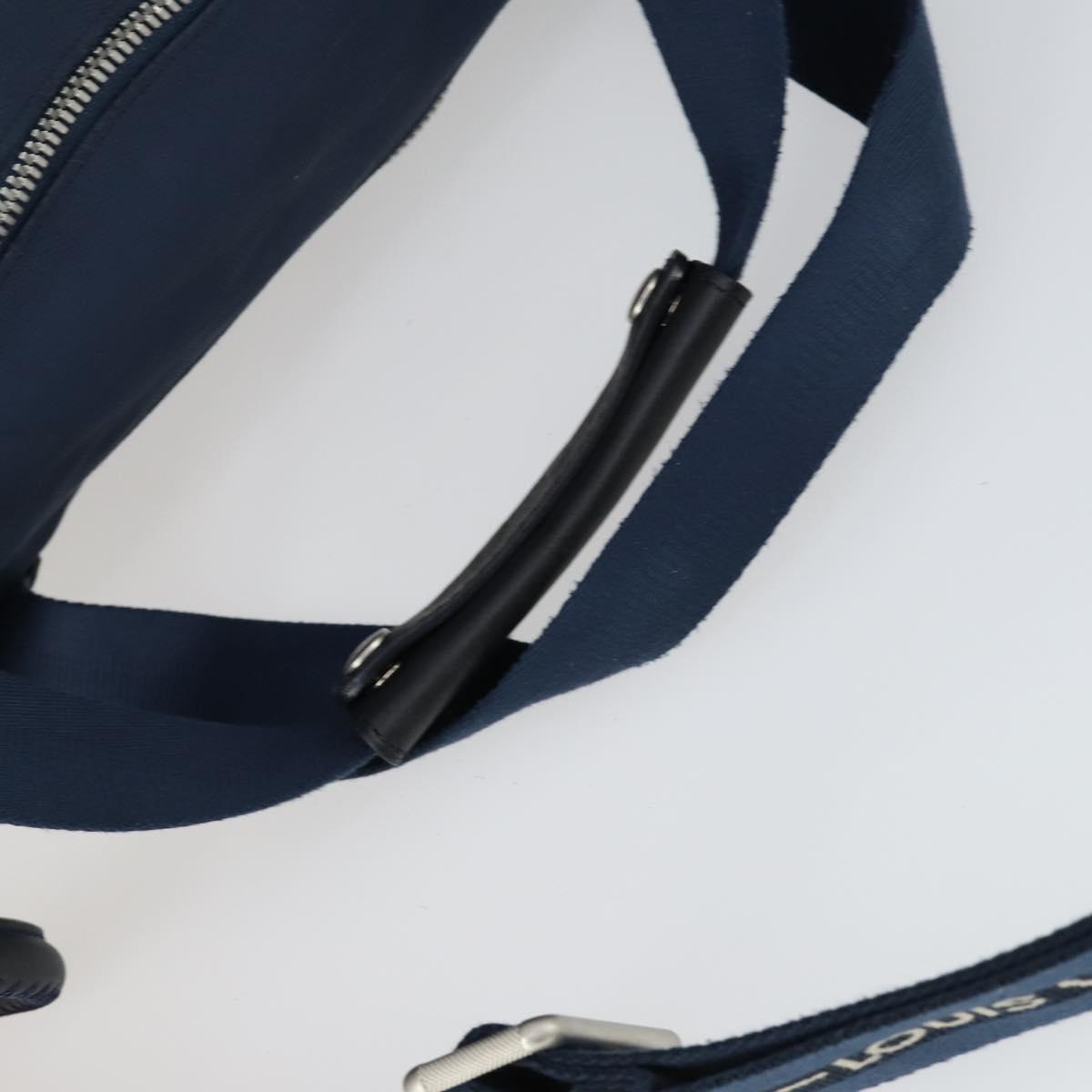 LOUIS VUITTON LV Cup Spinnaker Boston Bag Navy M80700 LV Auth 164771