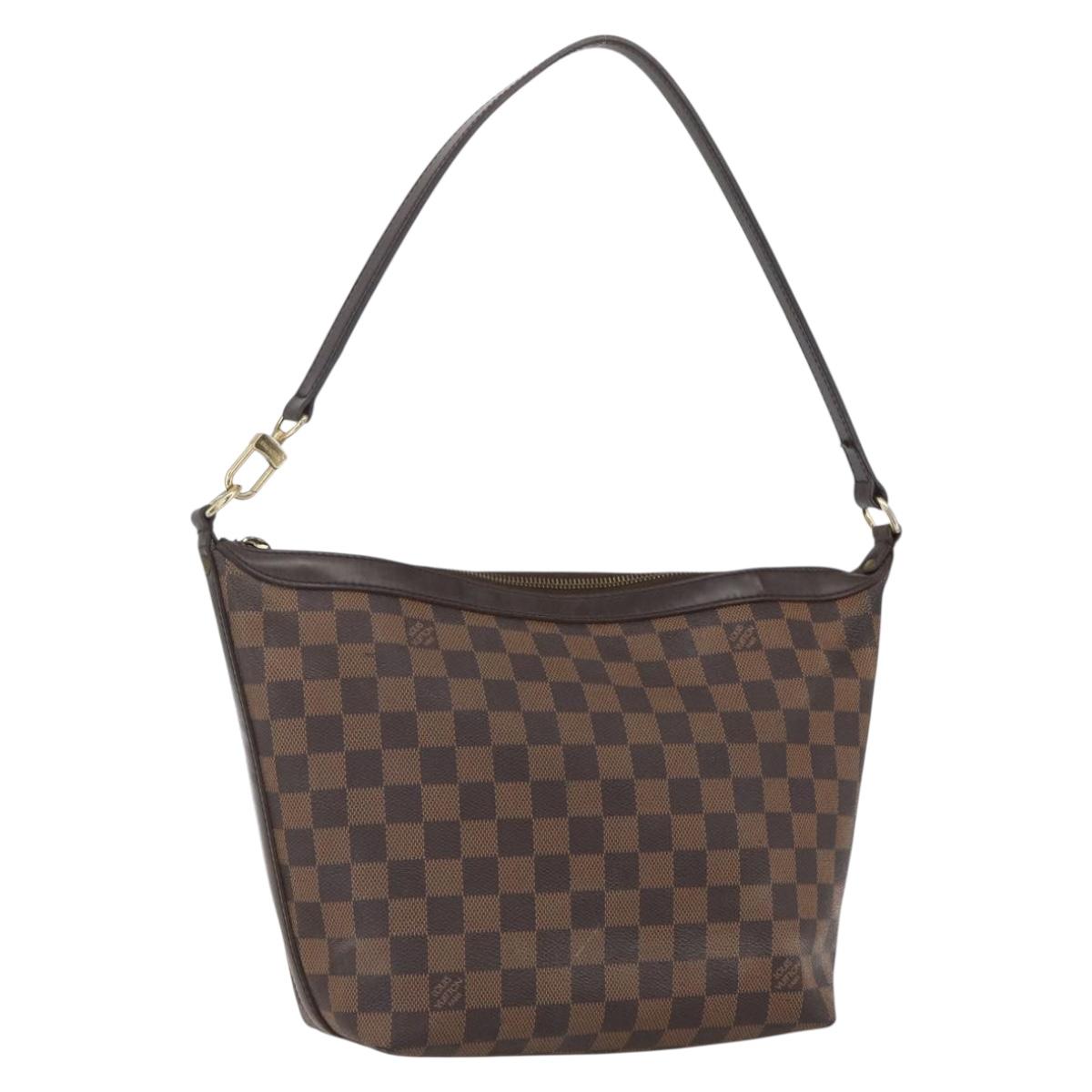 LOUIS VUITTON Damier Ebene Illovo MM Shoulder Bag N51995 LV Auth 164776