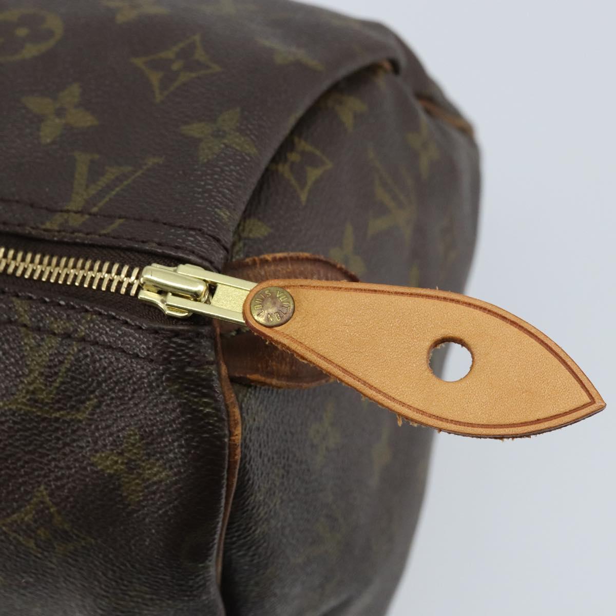 LOUIS VUITTON Monogram Speedy 30 Hand Bag M41526 LV Auth 164790