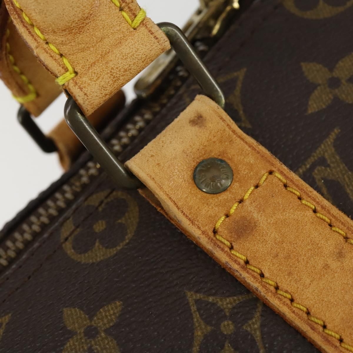 LOUIS VUITTON Monogram Keepall 45 Boston Bag M41428 LV Auth 164802