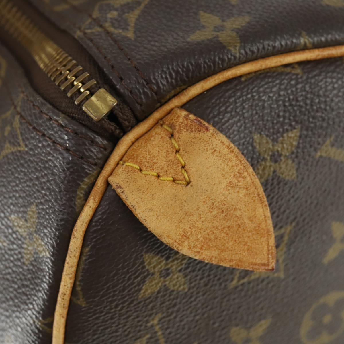 LOUIS VUITTON Monogram Keepall 45 Boston Bag M41428 LV Auth 164802