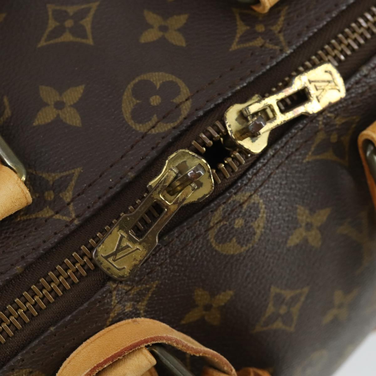 LOUIS VUITTON Monogram Keepall 45 Boston Bag M41428 LV Auth 164802