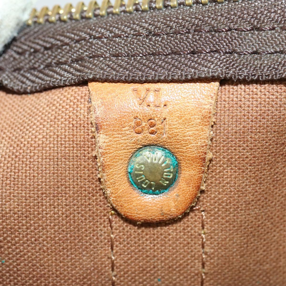 LOUIS VUITTON Monogram Keepall 45 Boston Bag M41428 LV Auth 164802