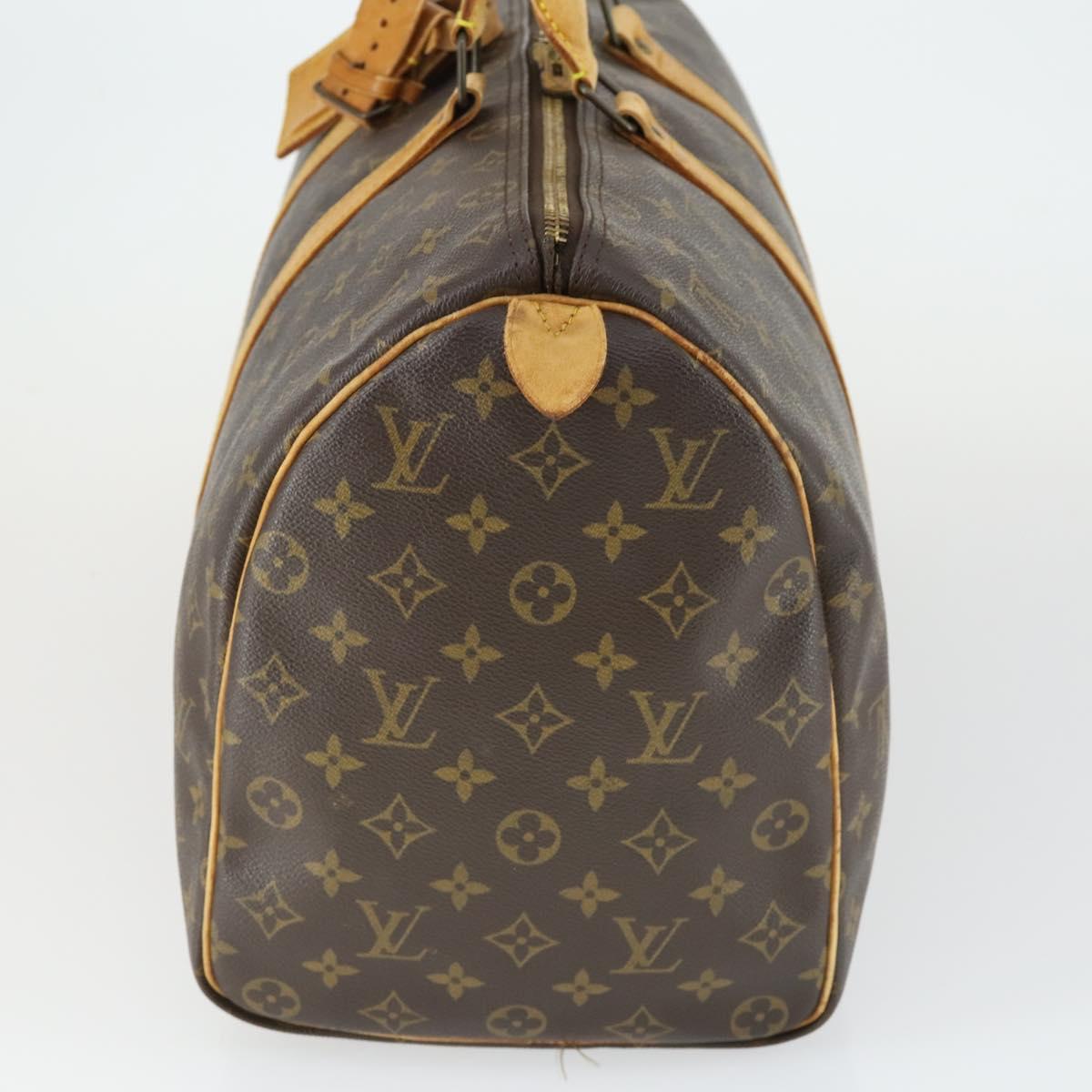 LOUIS VUITTON Monogram Keepall 45 Boston Bag M41428 LV Auth 164802