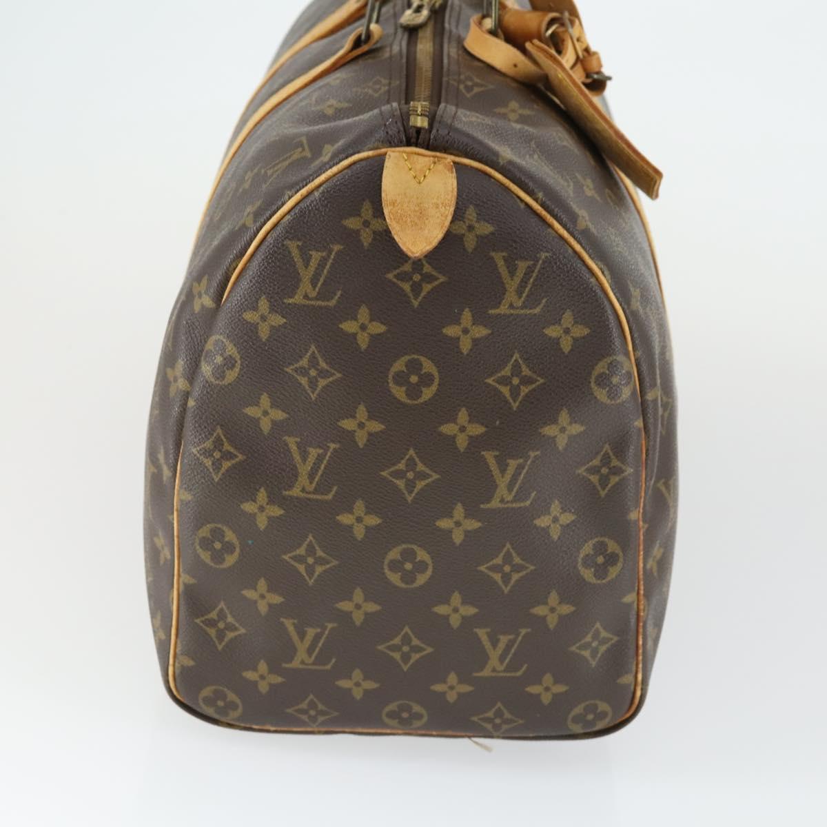 LOUIS VUITTON Monogram Keepall 45 Boston Bag M41428 LV Auth 164802