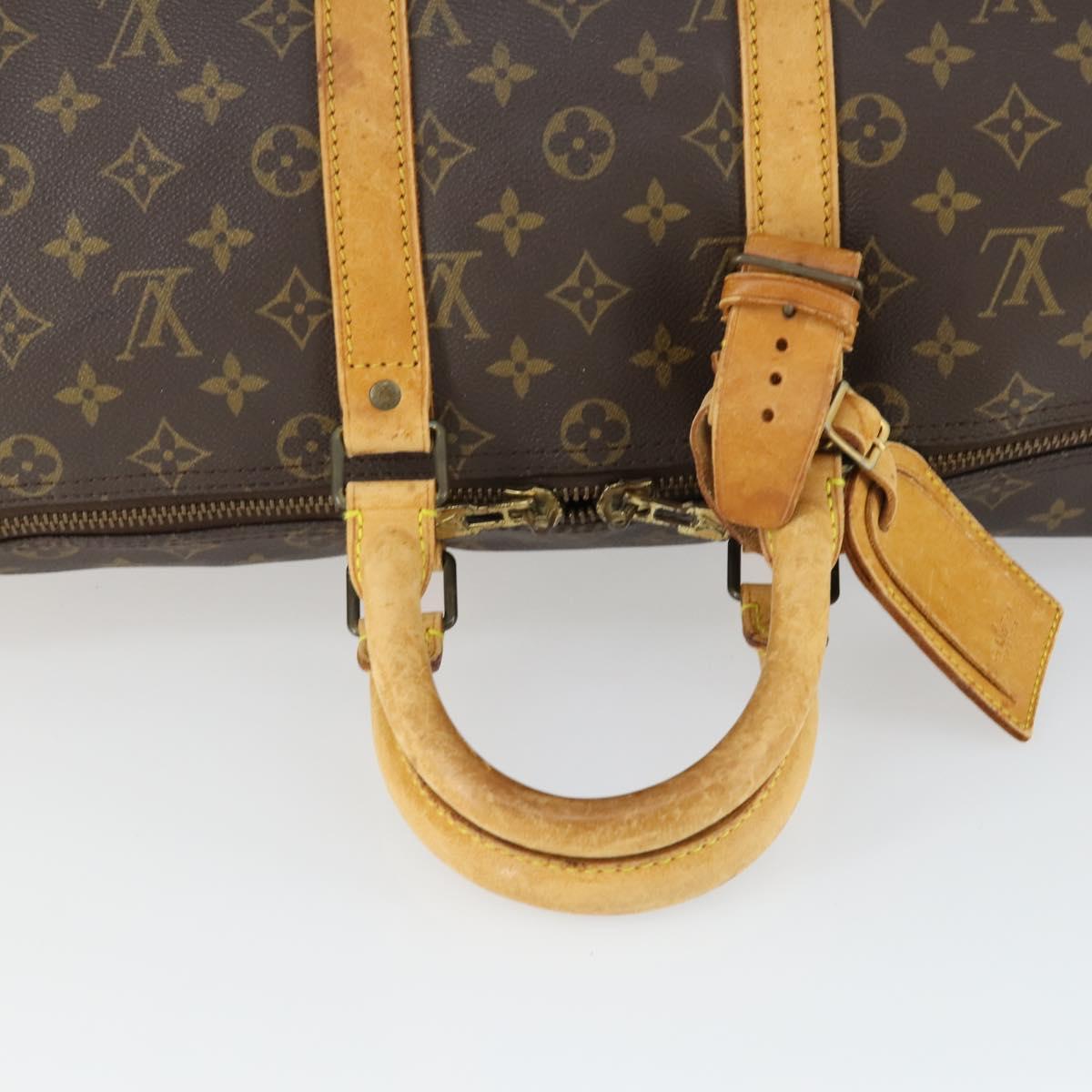 LOUIS VUITTON Monogram Keepall 45 Boston Bag M41428 LV Auth 164802