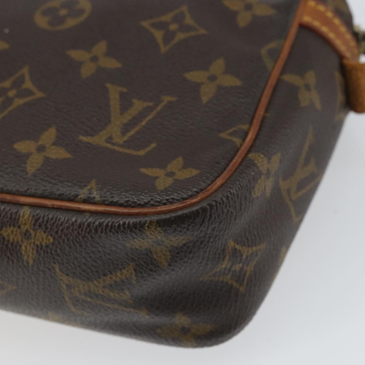LOUIS VUITTON Monogram Compiegne 23 Clutch Bag M51847 LV Auth 164807