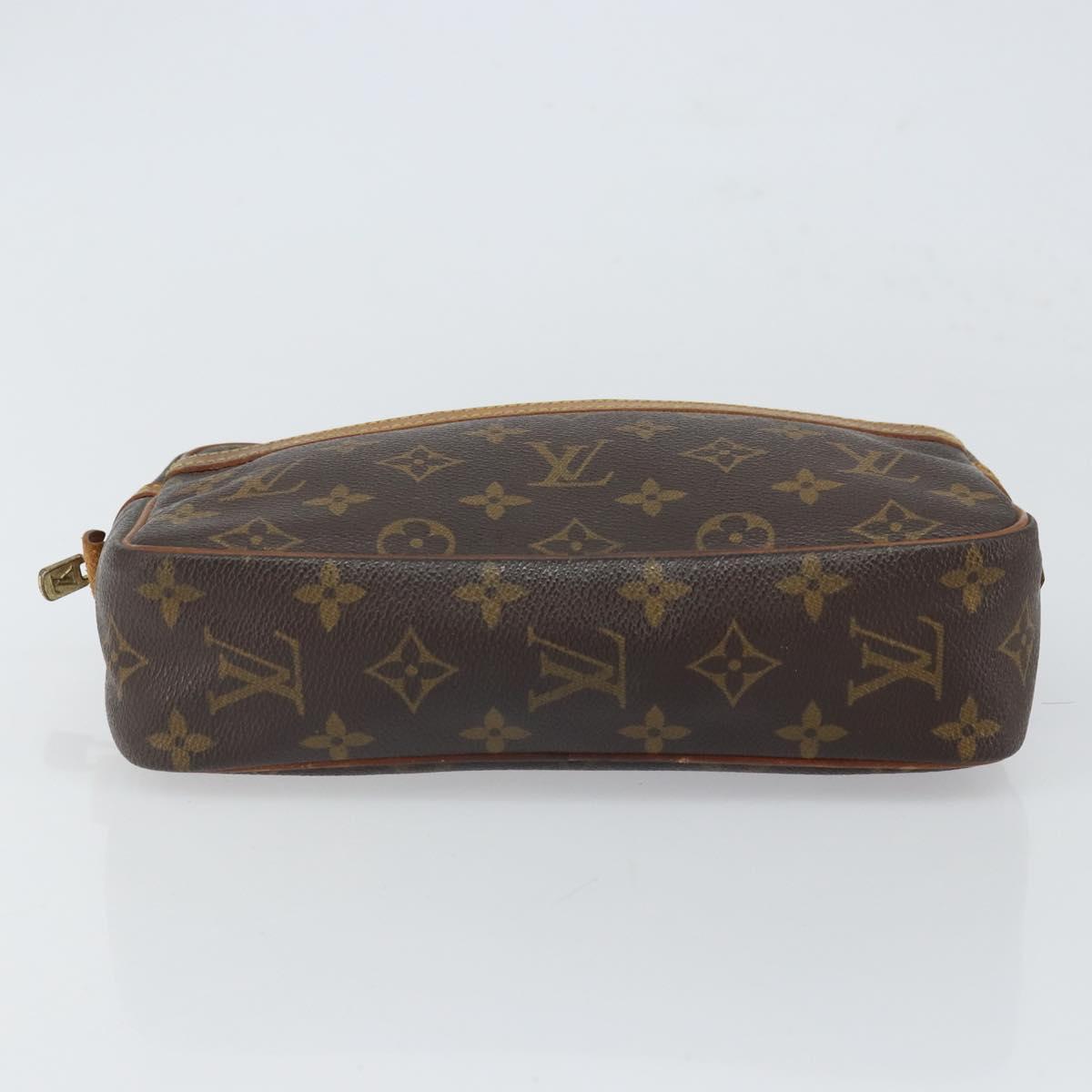 LOUIS VUITTON Monogram Compiegne 23 Clutch Bag M51847 LV Auth 164807