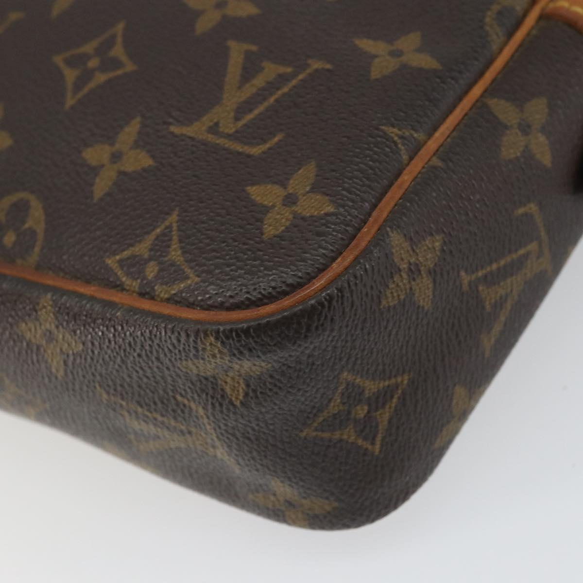LOUIS VUITTON Monogram Compiegne 23 Clutch Bag M51847 LV Auth 164807