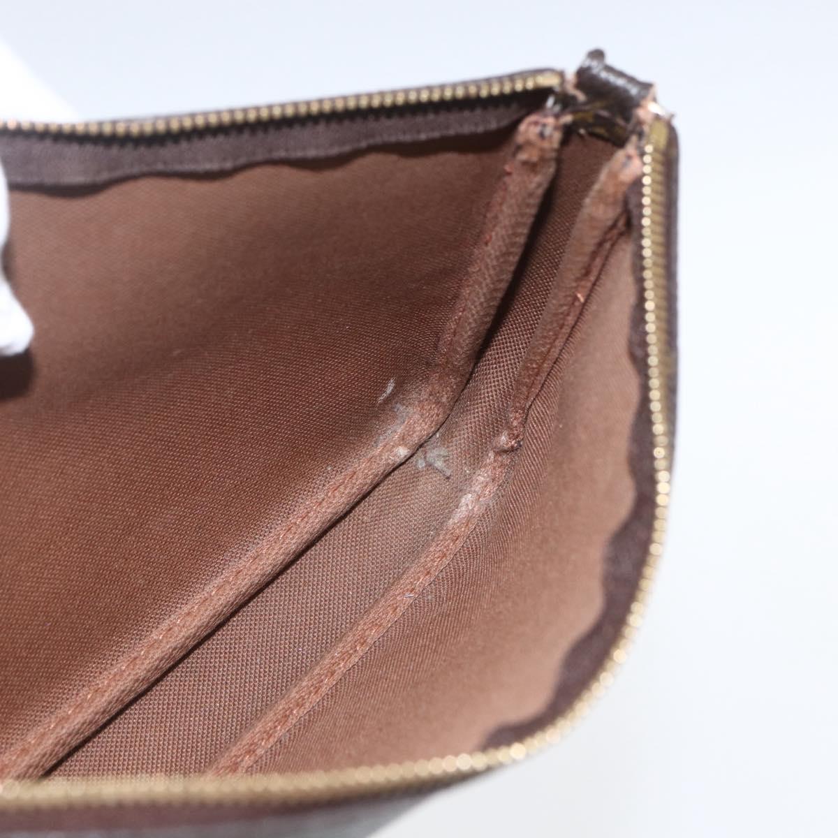 LOUIS VUITTON Monogram Pochette Accessoires Pouch M51980 LV Auth 164808