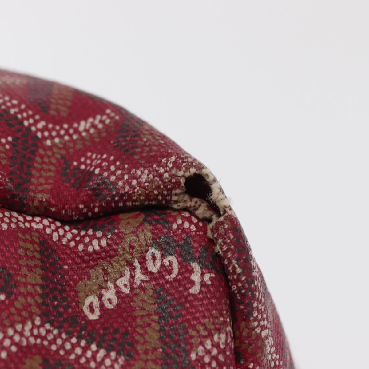 GOYARD Saint Louis PM Tote Bag PVC Red Auth 164832