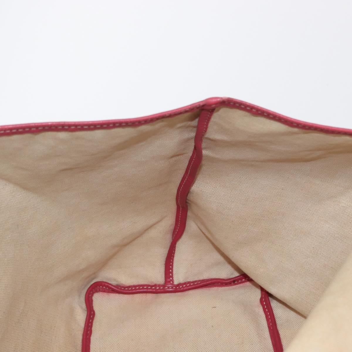 GOYARD Saint Louis PM Tote Bag PVC Red Auth 164832