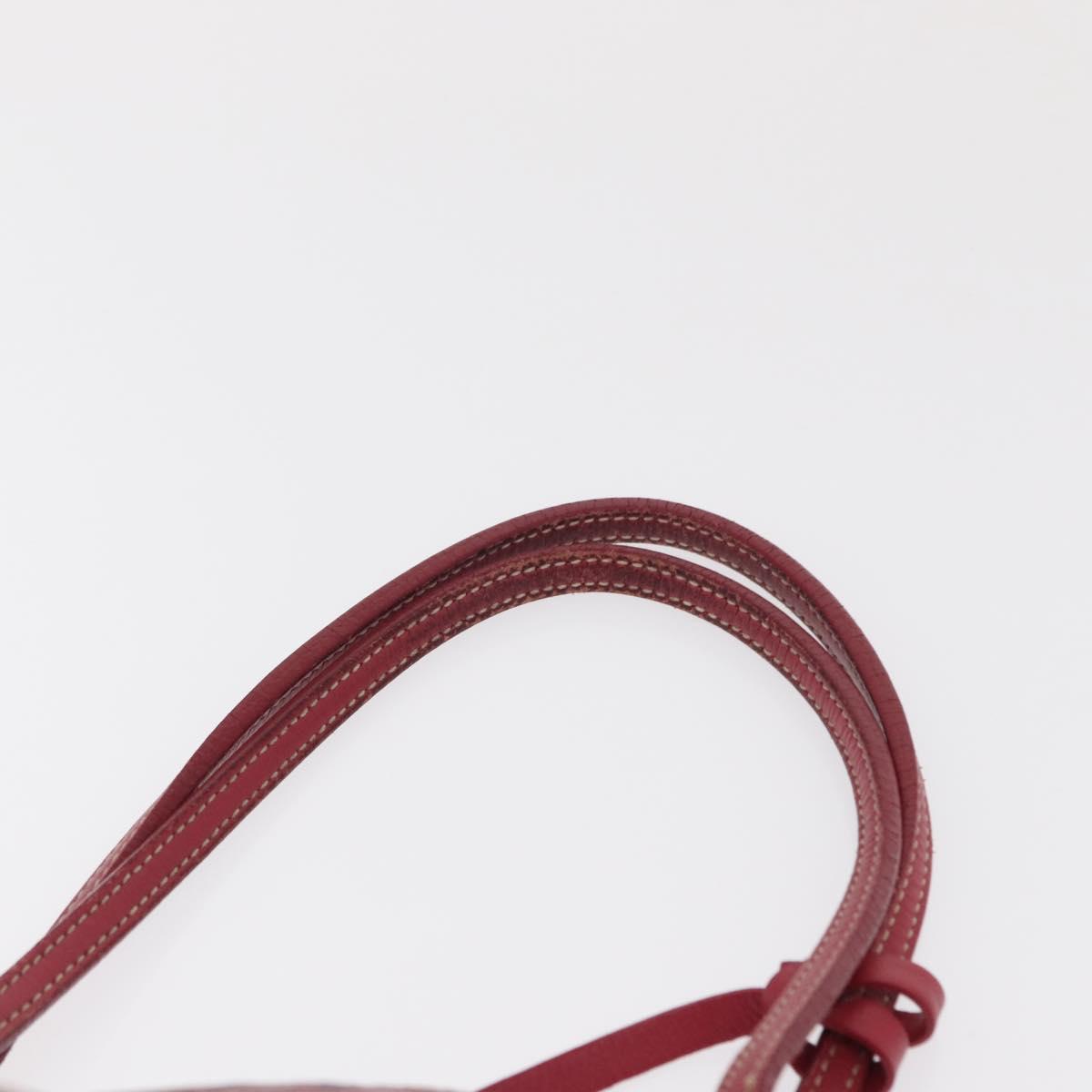 GOYARD Saint Louis PM Tote Bag PVC Red Auth 164832