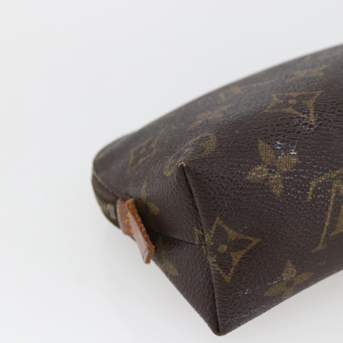 LOUIS VUITTON Monogram Pochette Cosmetic PM Pouch M43998 LV Auth 164907