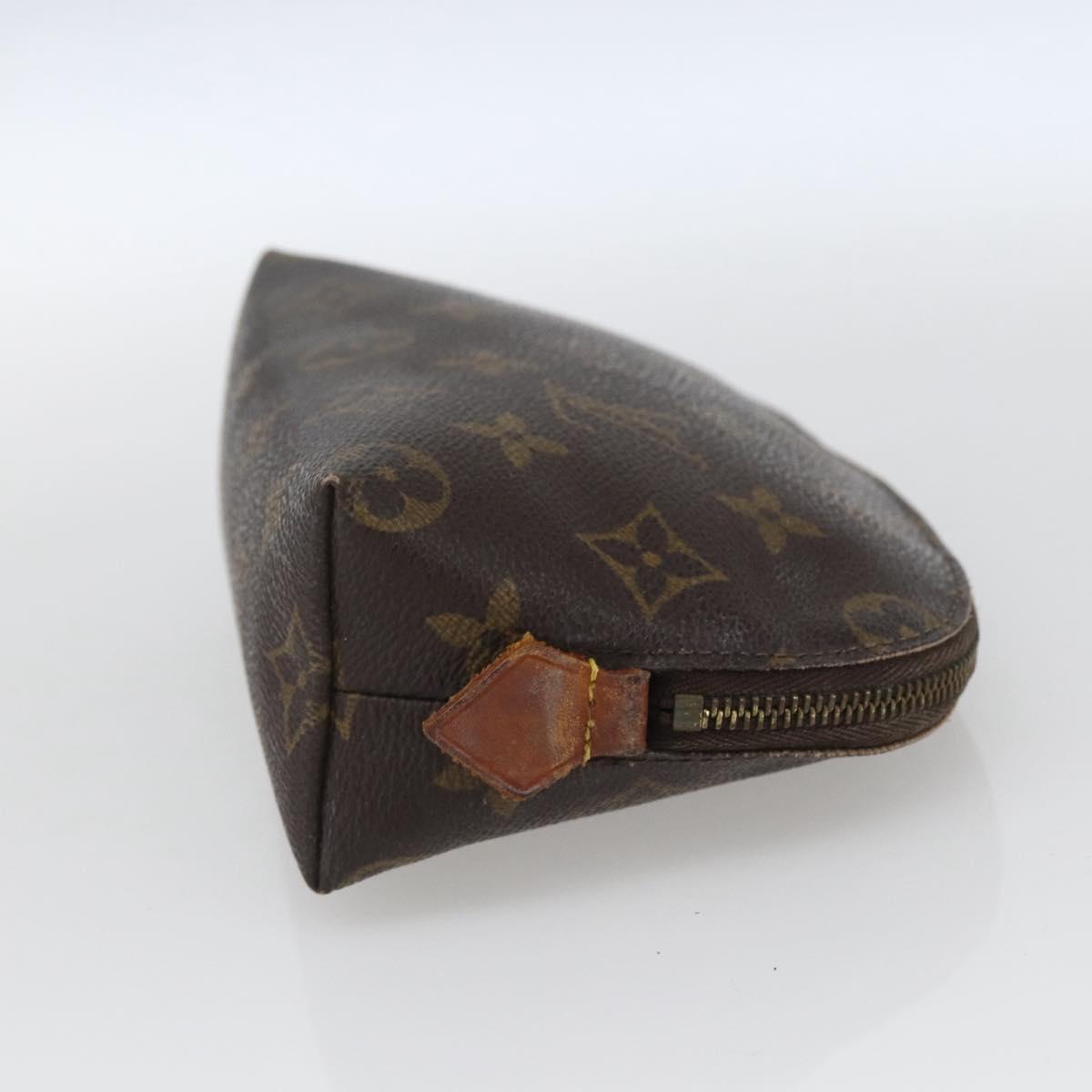 LOUIS VUITTON Monogram Pochette Cosmetic PM Pouch M43998 LV Auth 164907