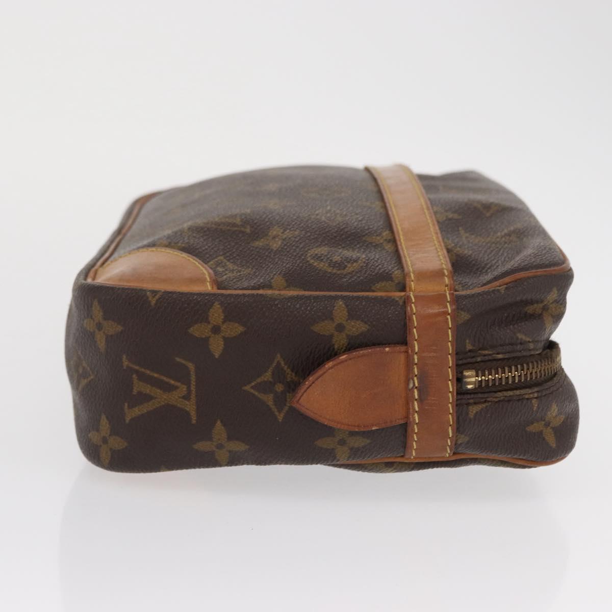 LOUIS VUITTON Monogram Compiegne 28 Clutch Bag M51845 LV Auth 164921