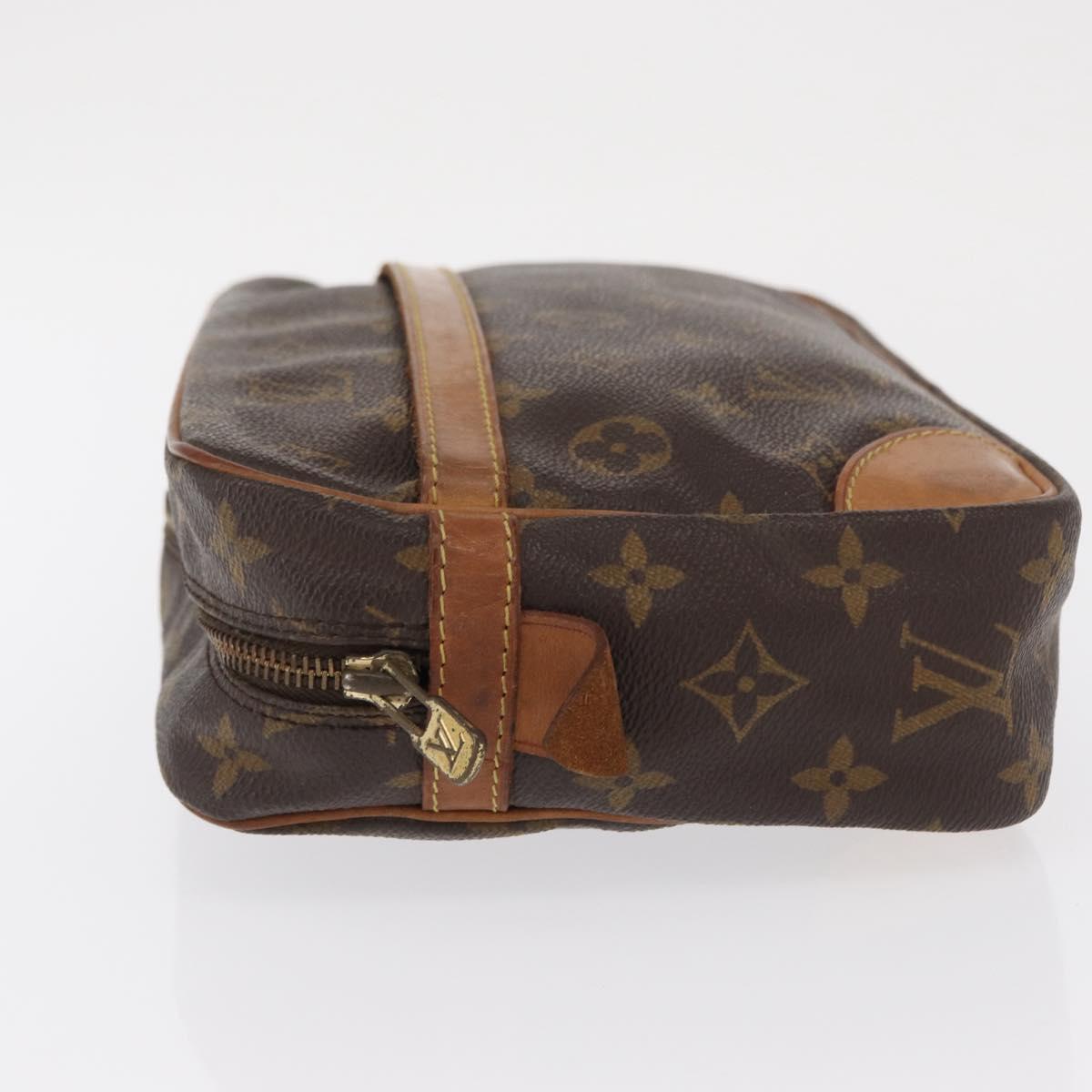 LOUIS VUITTON Monogram Compiegne 28 Clutch Bag M51845 LV Auth 164921