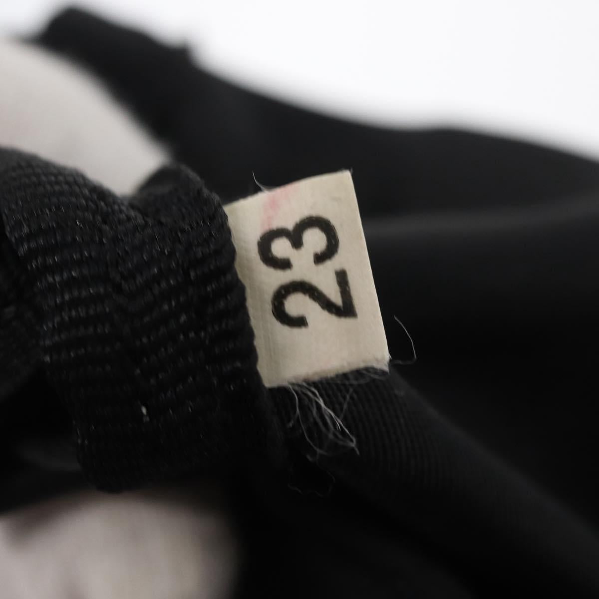 PRADA Purse Pouch Nylon Black Auth 164935