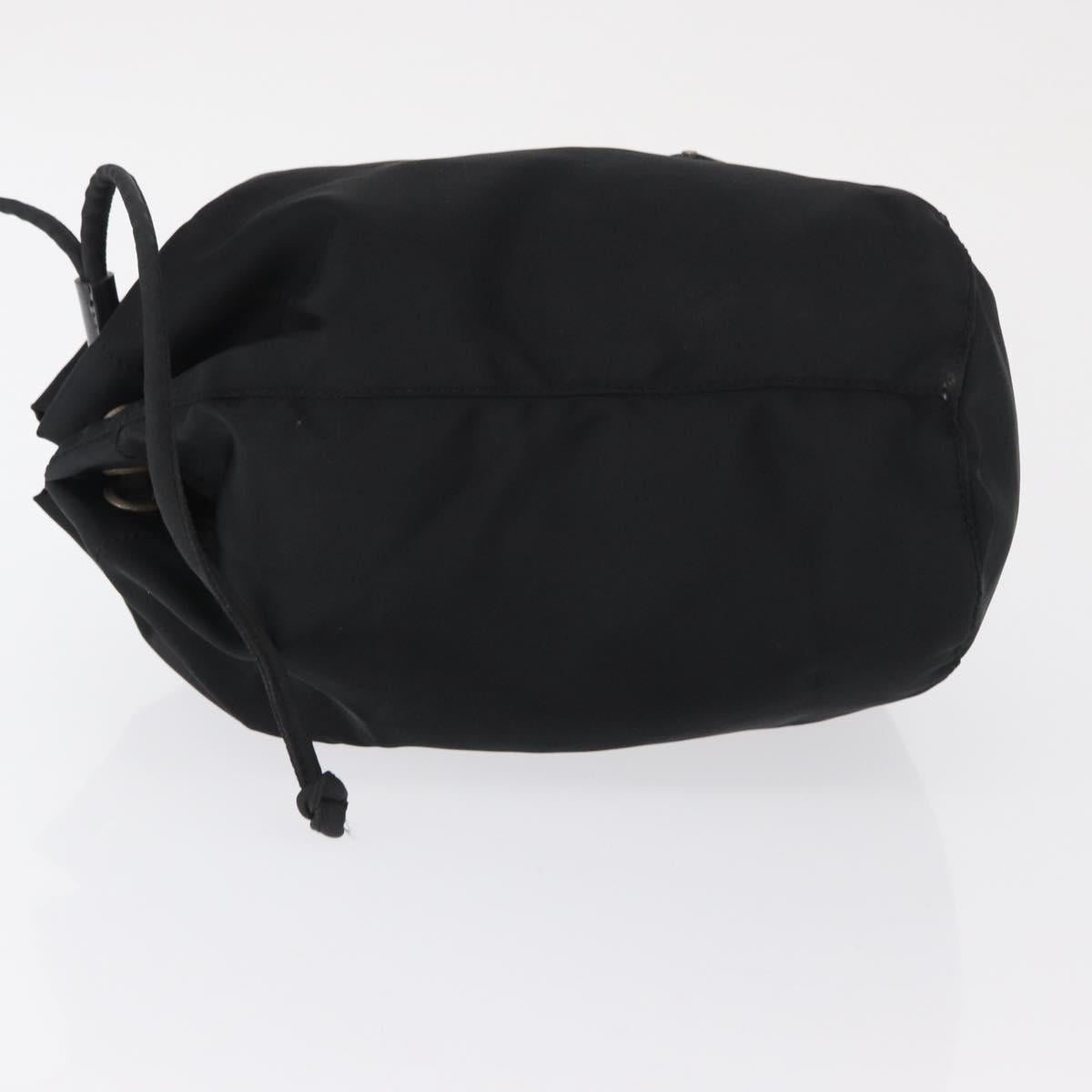 PRADA Purse Pouch Nylon Black Auth 164935