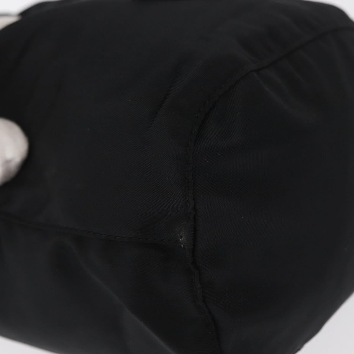 PRADA Purse Pouch Nylon Black Auth 164935