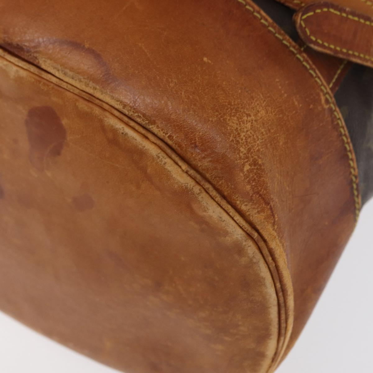 LOUIS VUITTON Monogram Randonnee GM Shoulder Bag M42244 LV Auth 164940