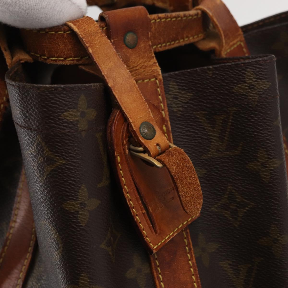 LOUIS VUITTON Monogram Randonnee GM Shoulder Bag M42244 LV Auth 164940