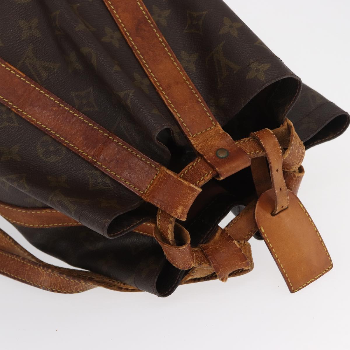 LOUIS VUITTON Monogram Randonnee GM Shoulder Bag M42244 LV Auth 164940