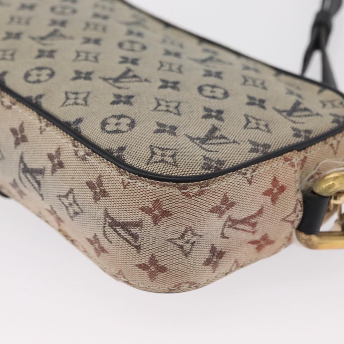 LOUIS VUITTON Monogram Mini Juliet MM Shoulder Bag Blue M92004 LV Auth 164976
