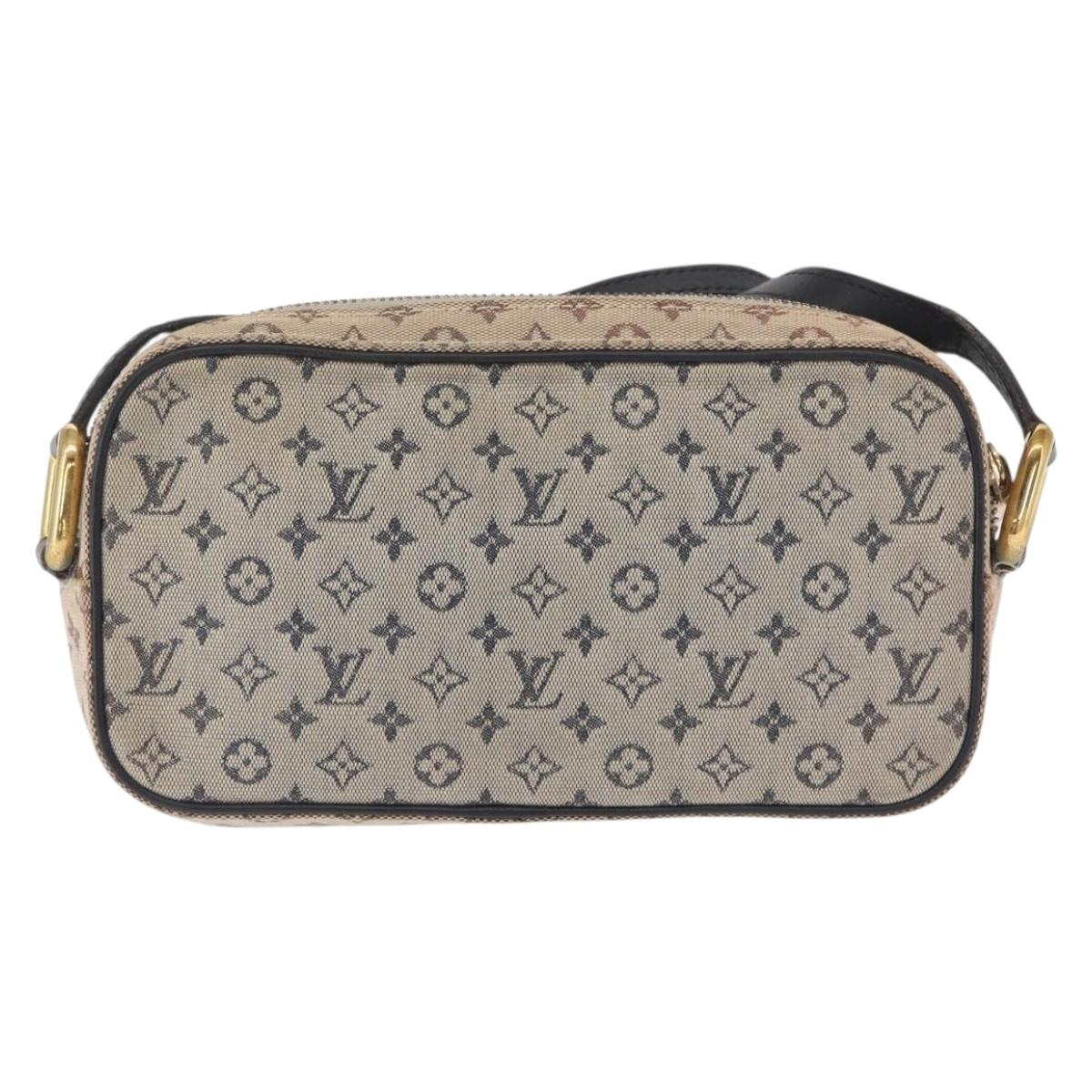 LOUIS VUITTON Monogram Mini Juliet MM Shoulder Bag Blue M92004 LV Auth 164976