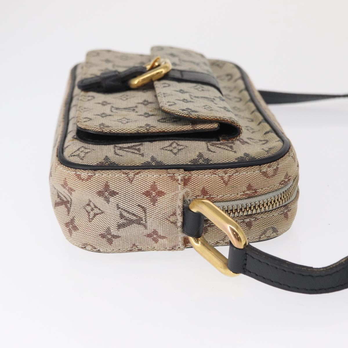 LOUIS VUITTON Monogram Mini Juliet MM Shoulder Bag Blue M92004 LV Auth 164976