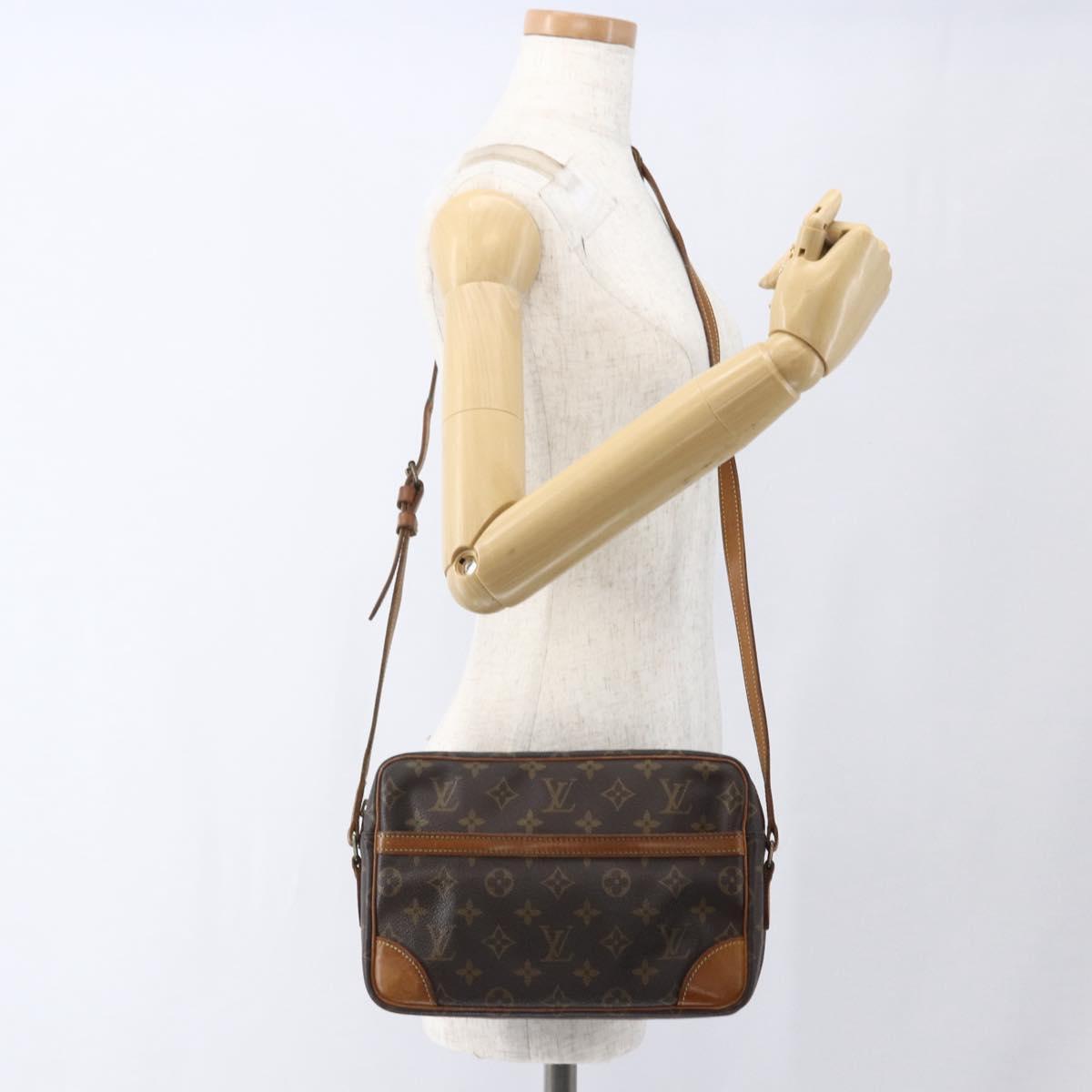 LOUIS VUITTON Monogram Trocadero 27 Shoulder Bag M51274 LV Auth 164980