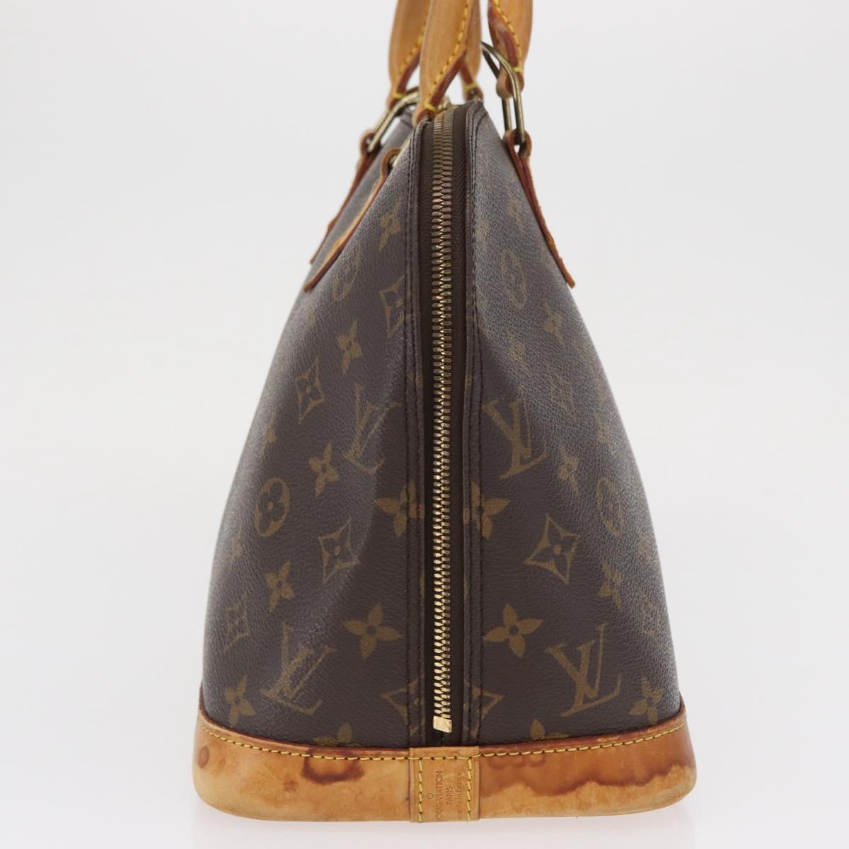 LOUIS VUITTON Monogram Alma Hand Bag M51130 LV Auth 164995