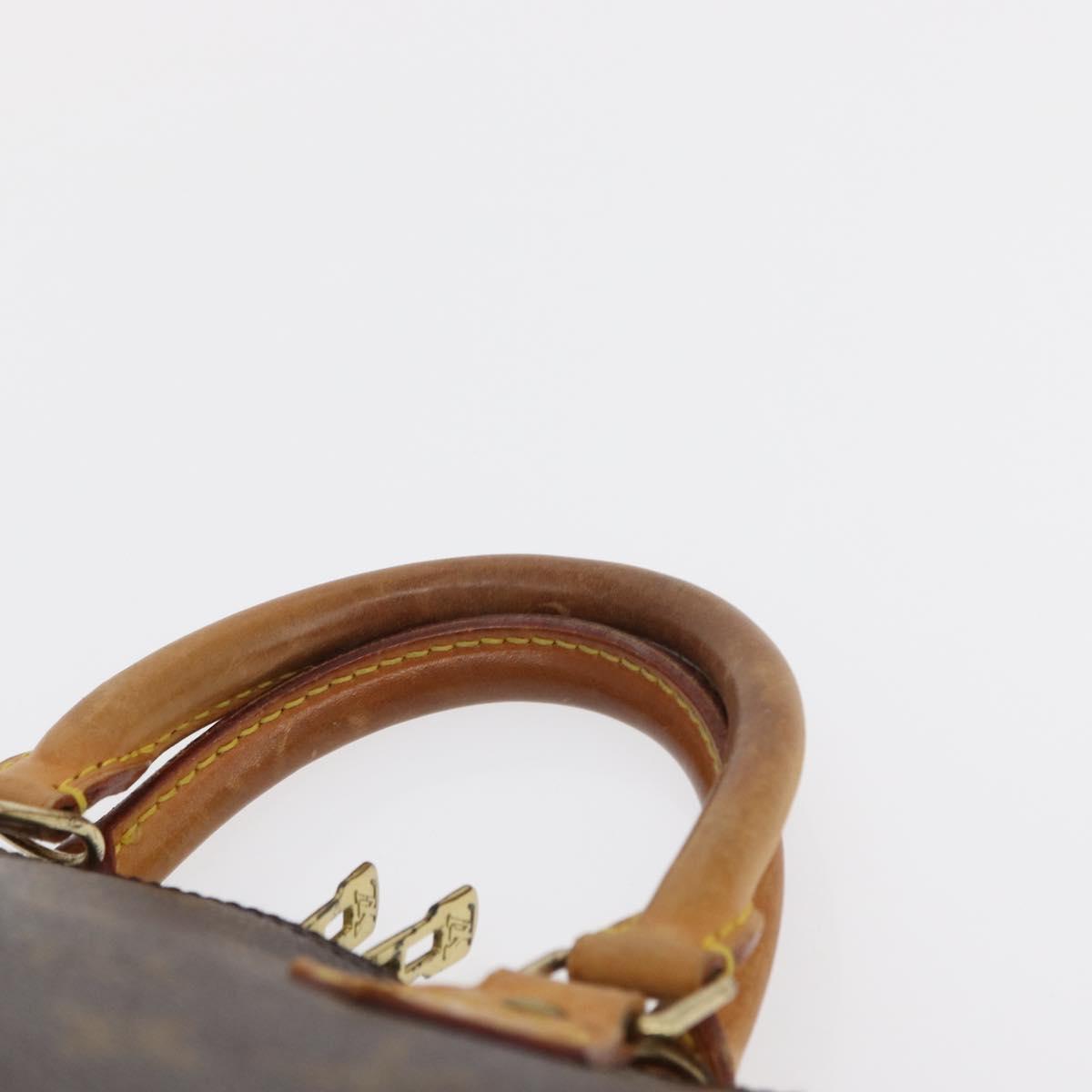 LOUIS VUITTON Monogram Alma Hand Bag M51130 LV Auth 164995