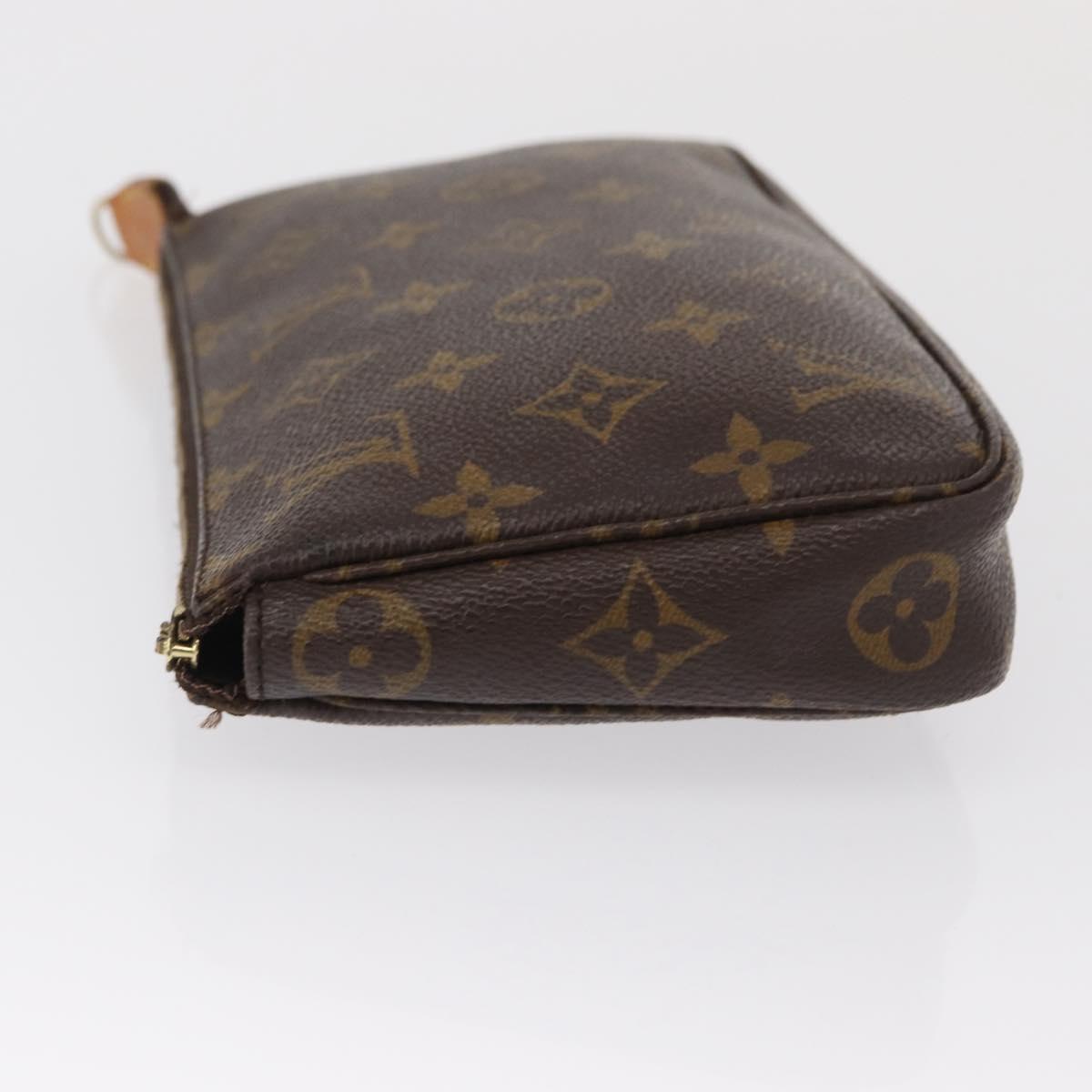 LOUIS VUITTON Monogram Pochette Accessoires Pouch M51980 LV Auth 165032