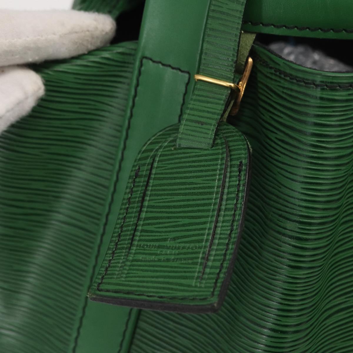 LOUIS VUITTON Epi Randonnee GM Shoulder Bag Green M43084 LV Auth 165041