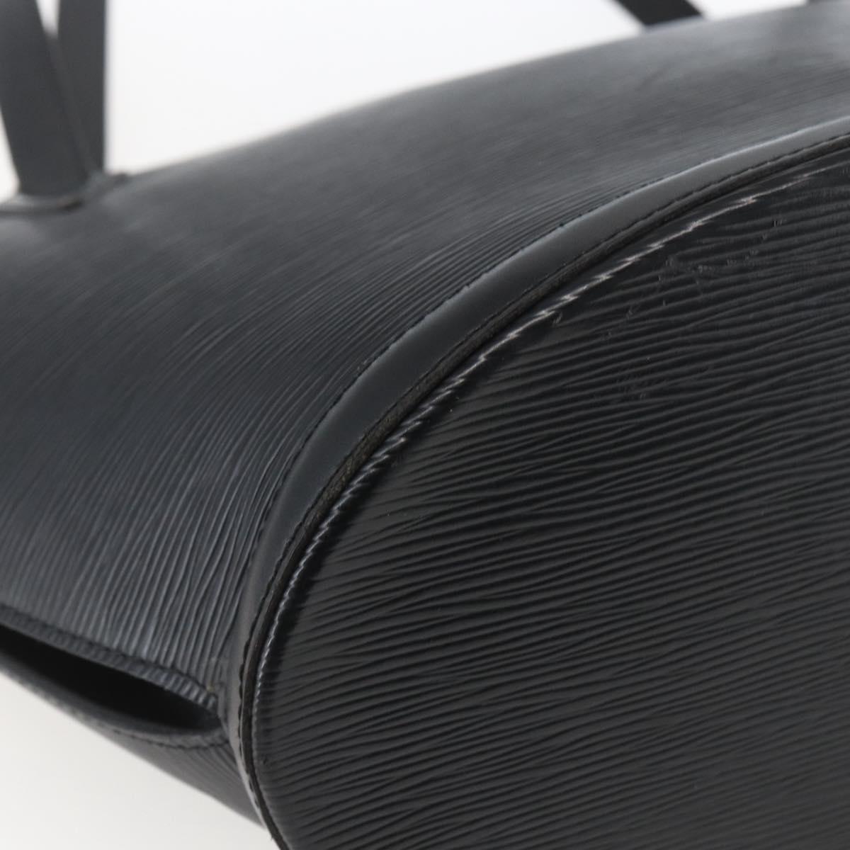 LOUIS VUITTON Epi Saint Jacques Shopping Bag Black M52262 LV Auth 165047