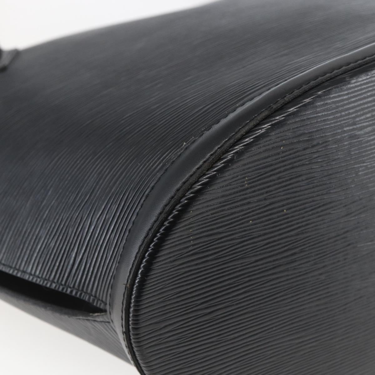 LOUIS VUITTON Epi Saint Jacques Shopping Bag Black M52262 LV Auth 165047