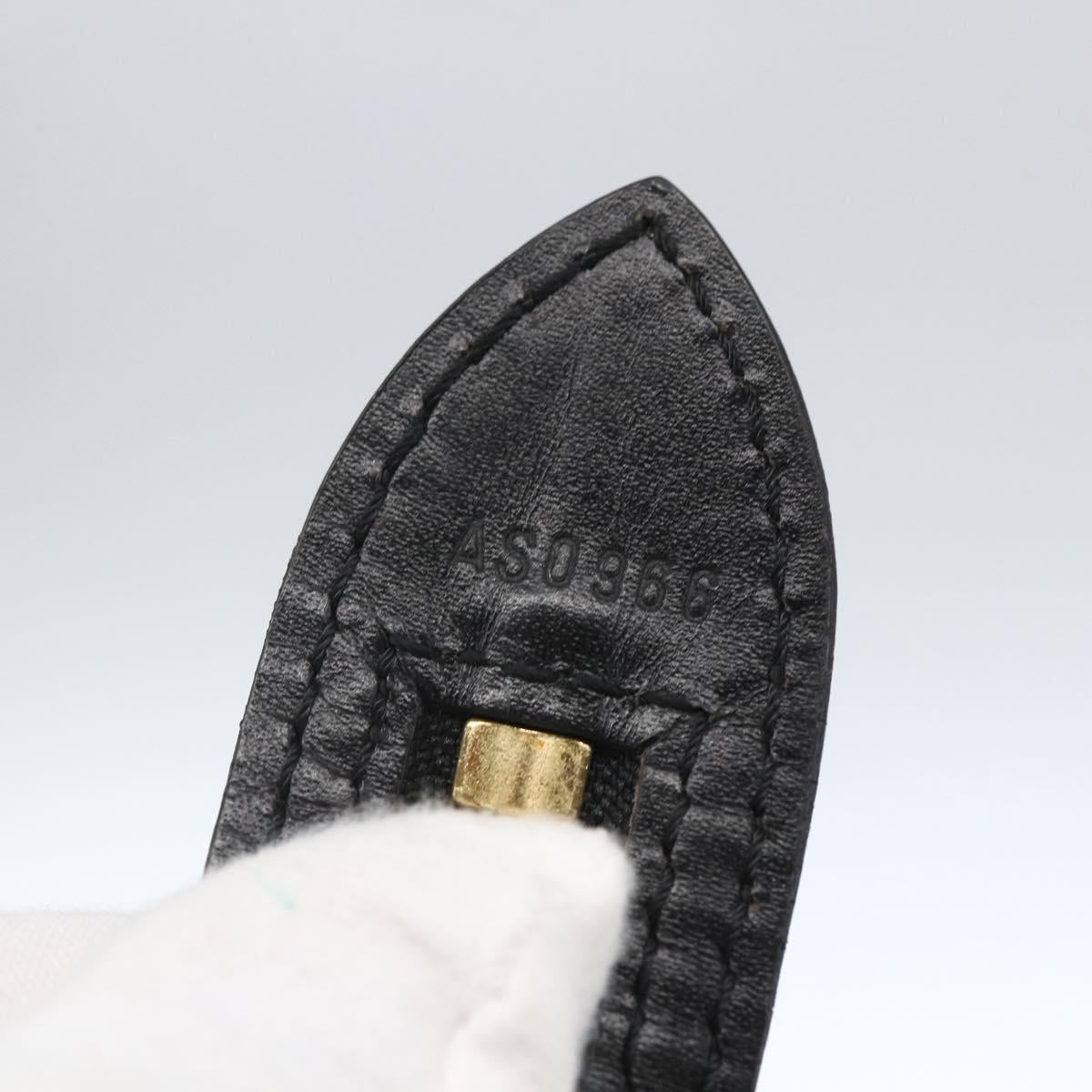 LOUIS VUITTON Epi Saint Jacques Shopping Bag Black M52262 LV Auth 165047