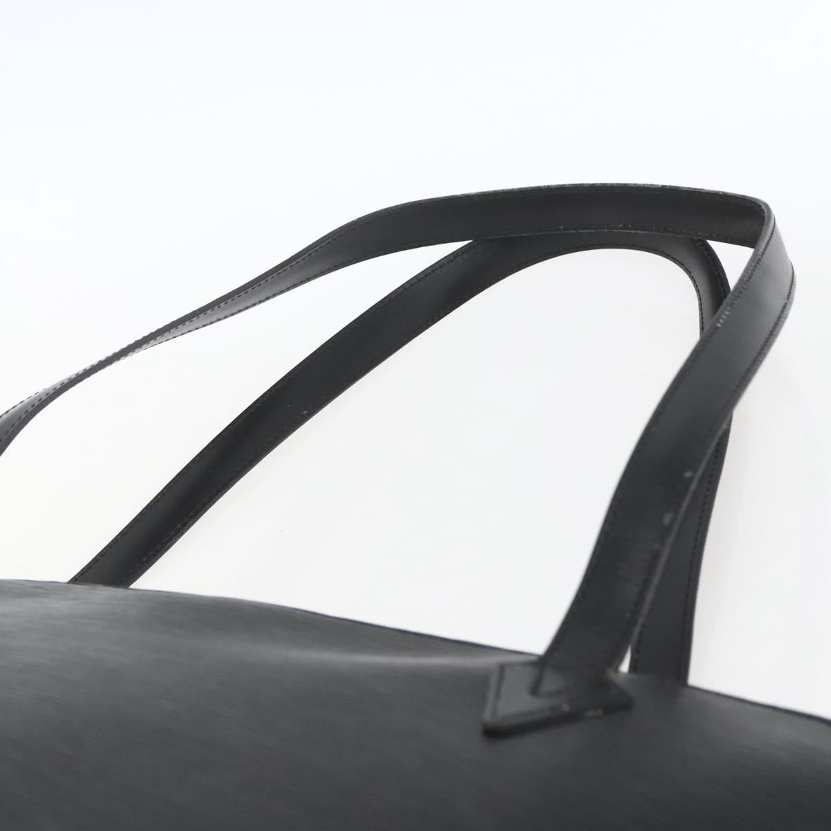 LOUIS VUITTON Epi Saint Jacques Shopping Bag Black M52262 LV Auth 165047