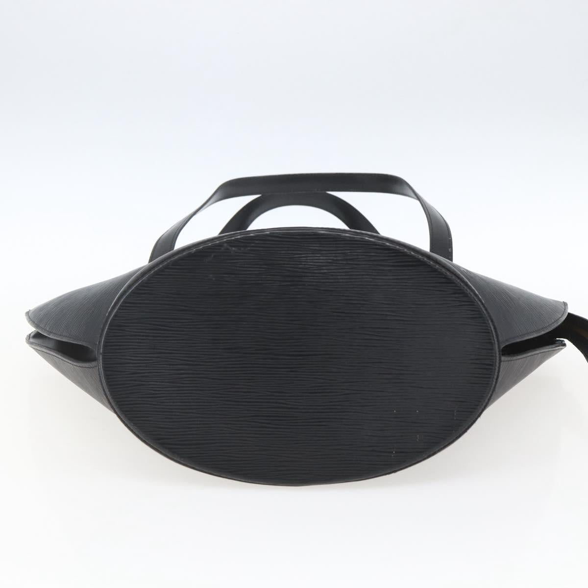 LOUIS VUITTON Epi Saint Jacques Shopping Bag Black M52262 LV Auth 165047