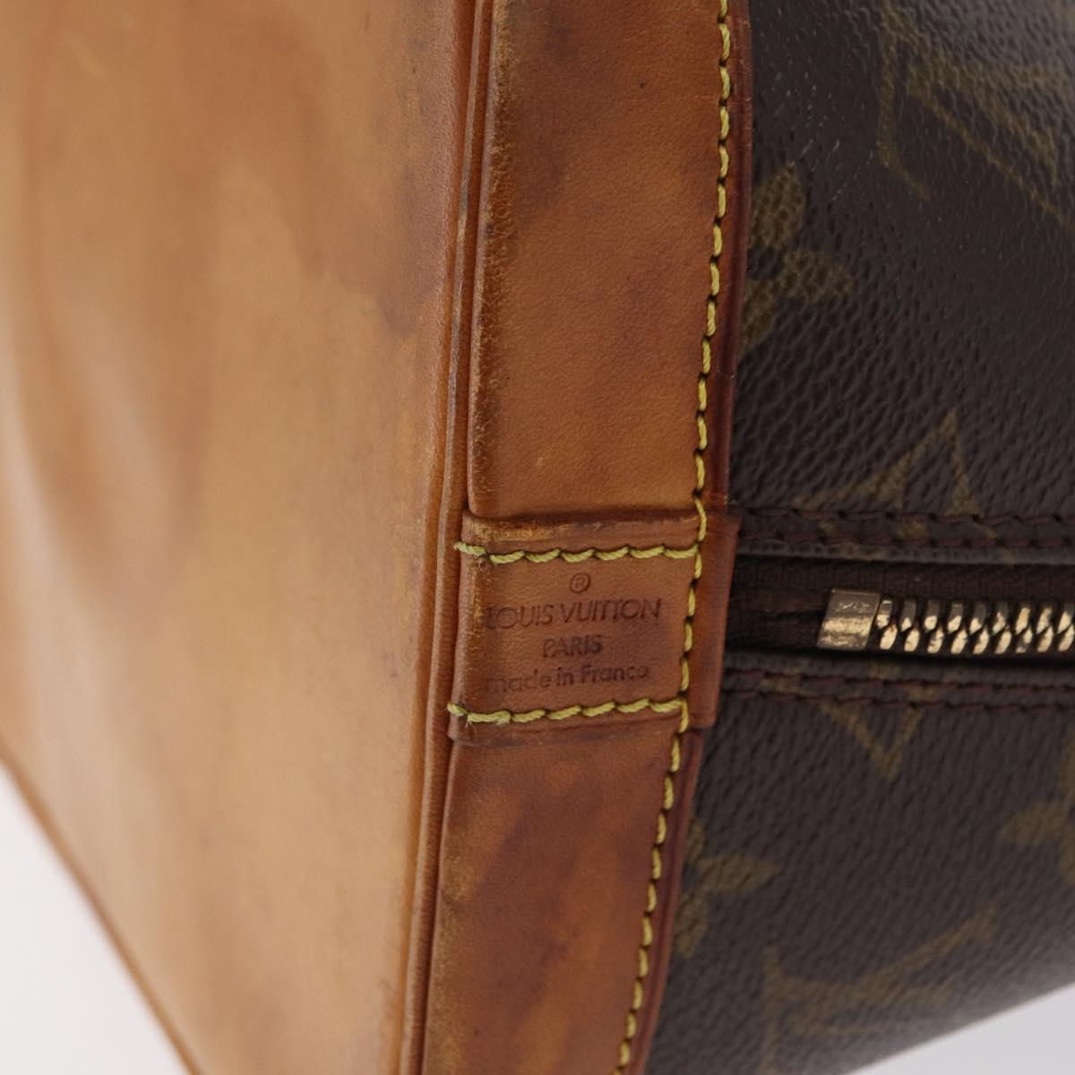 LOUIS VUITTON Monogram Alma Hand Bag M51130 LV Auth 165057