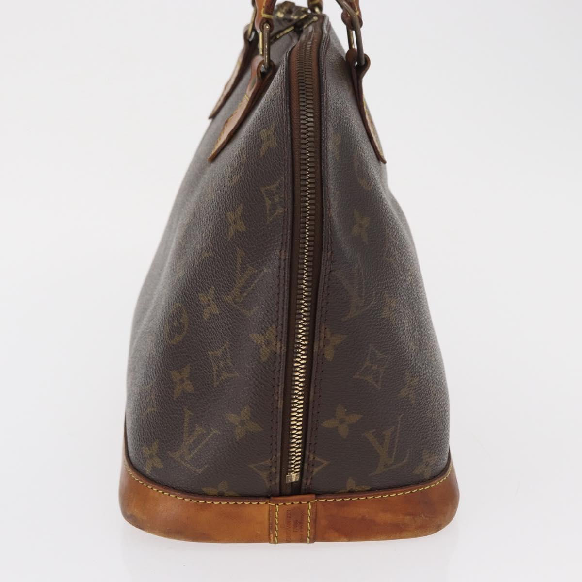 LOUIS VUITTON Monogram Alma Hand Bag M51130 LV Auth 165057