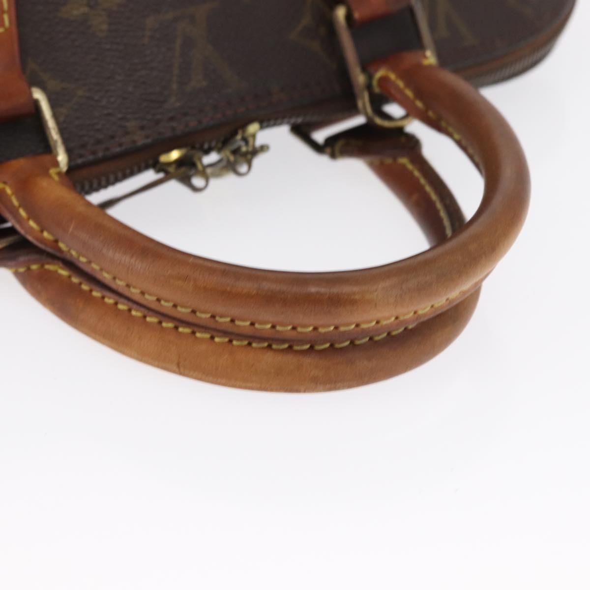 LOUIS VUITTON Monogram Alma Hand Bag M51130 LV Auth 165057