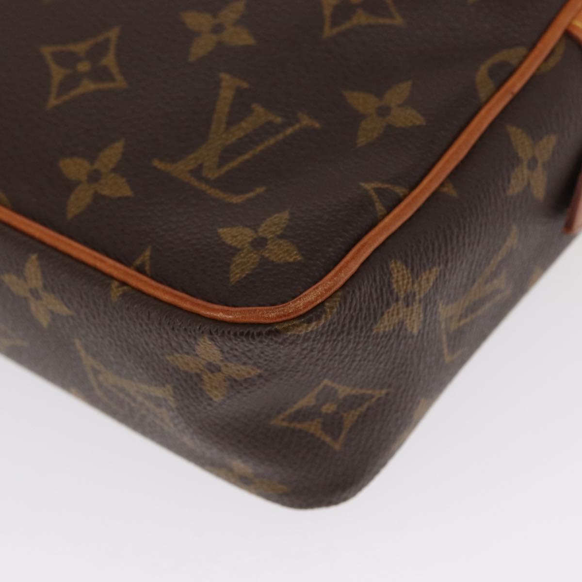 LOUIS VUITTON Monogram Compiegne 23 Clutch Bag M51847 LV Auth 165088