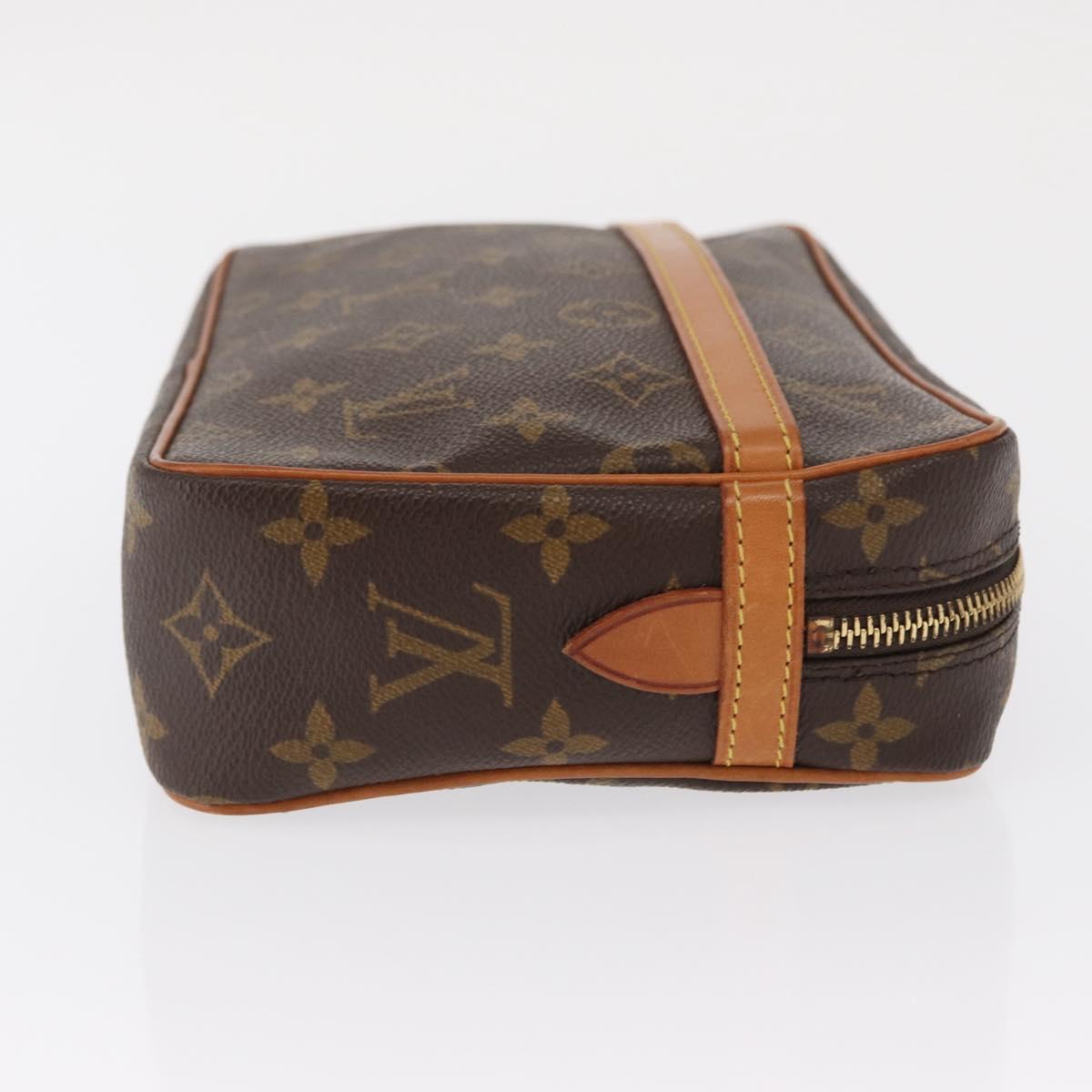 LOUIS VUITTON Monogram Compiegne 23 Clutch Bag M51847 LV Auth 165088