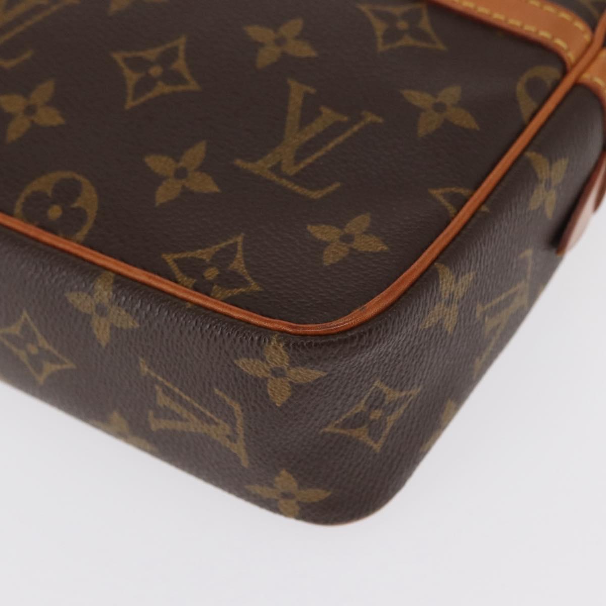 LOUIS VUITTON Monogram Compiegne 23 Clutch Bag M51847 LV Auth 165088