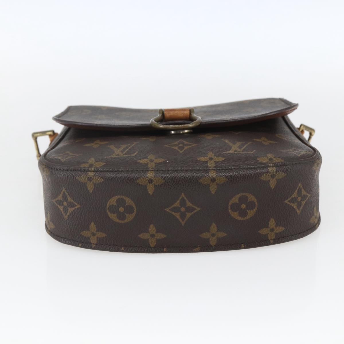 LOUIS VUITTON Monogram Saint Cloud MM Shoulder Bag M51243 LV Auth 165089