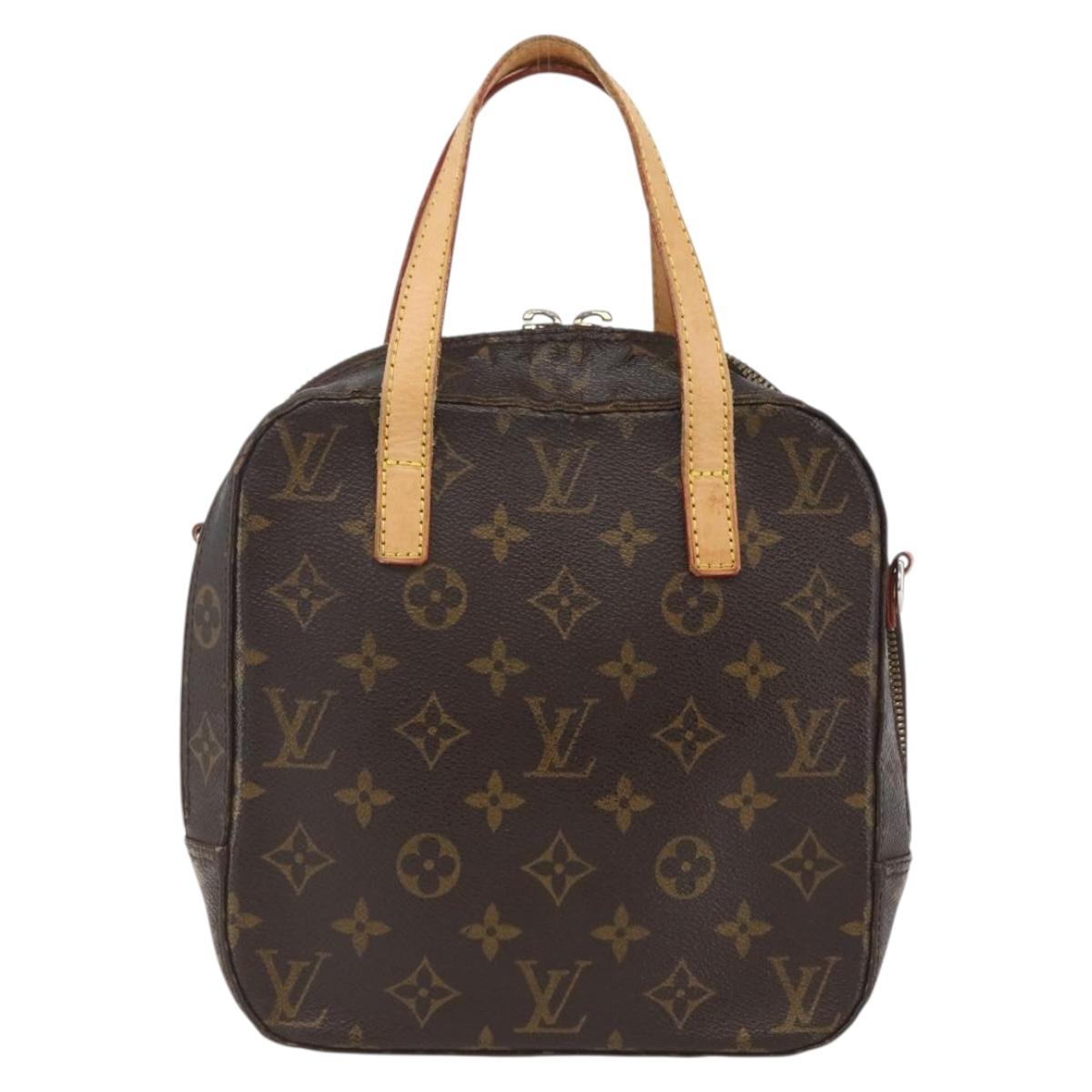 LOUIS VUITTON Monogram Spontini Hand Bag M47500 LV Auth 165090