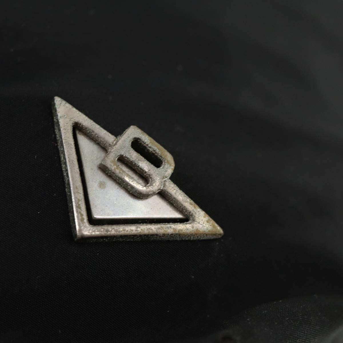 BOTTEGA VENETA Shoulder Bag Nylon Brown Auth 165120