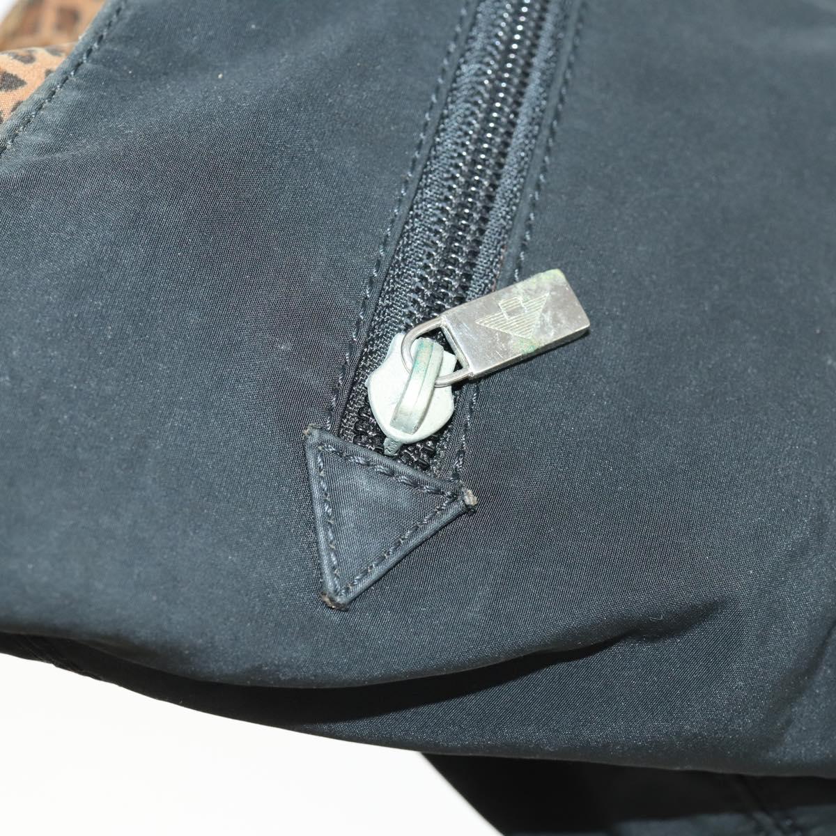 BOTTEGA VENETA Shoulder Bag Nylon Brown Auth 165120